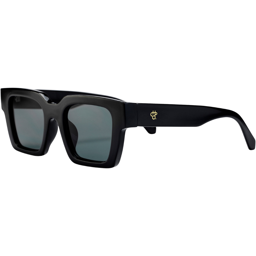 2026 CHPO Sunglasses Max 16134GG - Shiny Black / Black